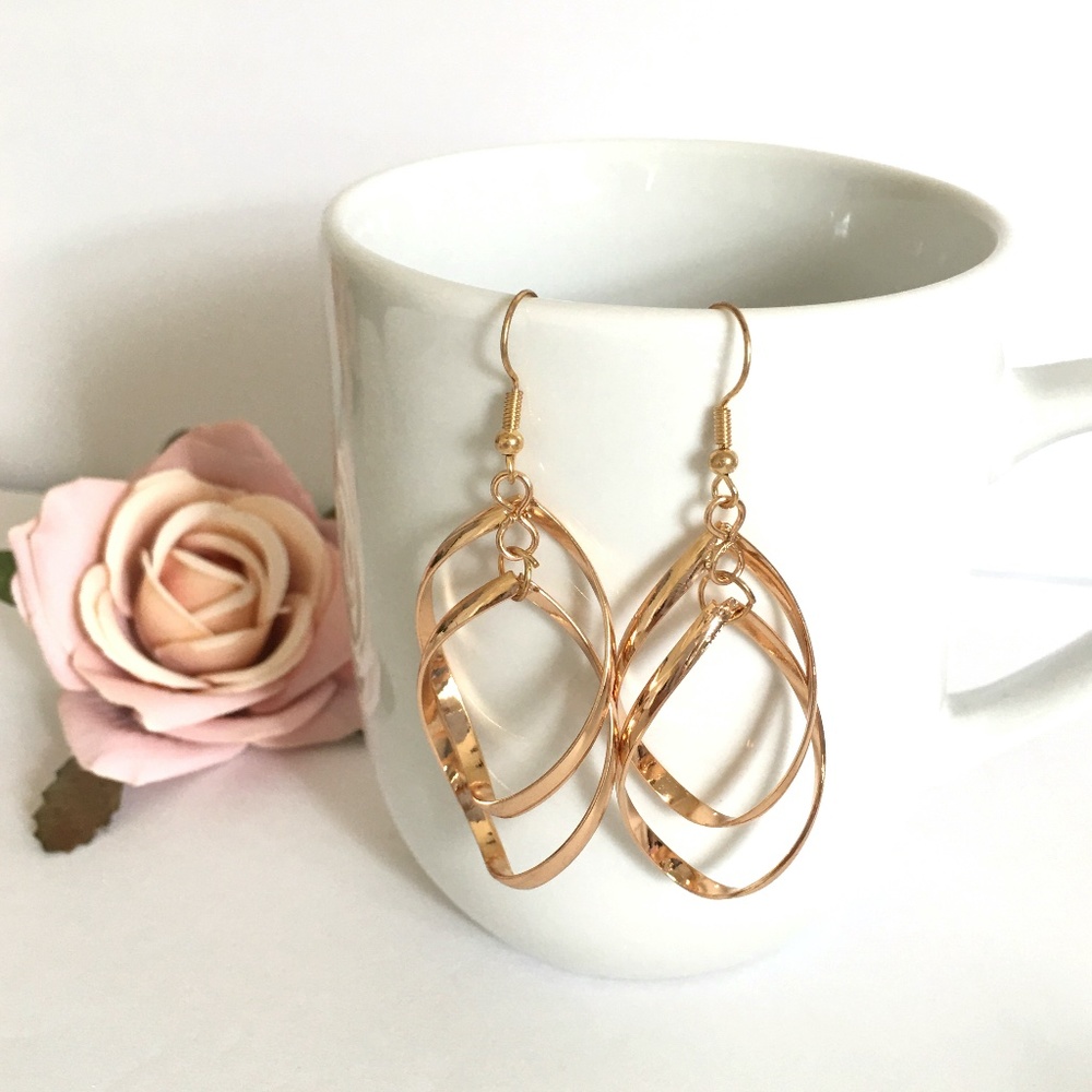 NWT Fashion Spiral Drop Dangle Earrings